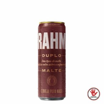 Cerveja brahma duplo malte lata 350ml