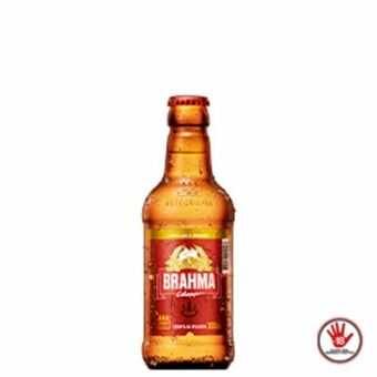 Cerveja brahma, skol pilsen ou skol puro malte garrafa retornável 300ml