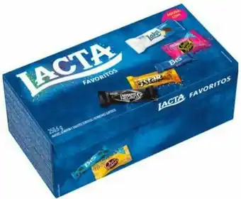 Bombom lacta 250,6g favoritos