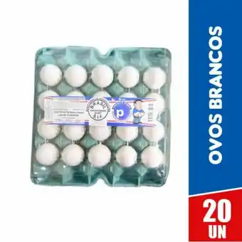 Ovos extra branco public c/20