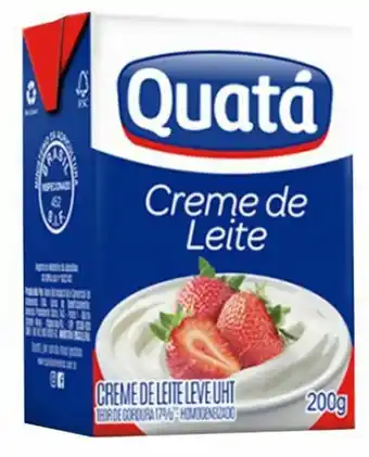 Public Supermercados Creme de leite quatá 200 g oferta