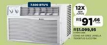DB Supermercados Cond ar gree janela 7500btus gjco7bk oferta