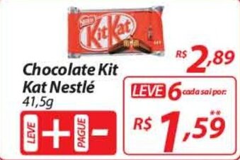 Nacional Chocolate Kit Kat Nestle 41.5g oferta