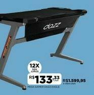 Mesa gamer dazz eagle à