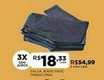 DB Supermercados Calca jeans masc tradicional oferta