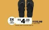 DB Supermercados Sand hav color preto oferta