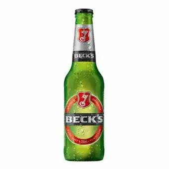 Cerveja becks 330ml long neck