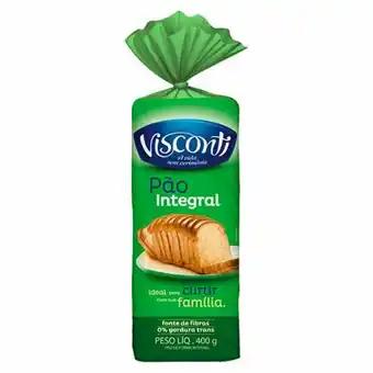 Pao de forma visconti integral 400g