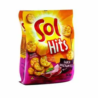 Biscoito sol hits presunto 80gr