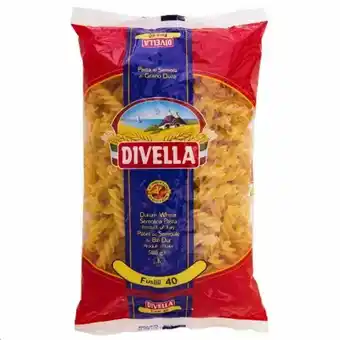 Macarrão divella 500g fusilli 40