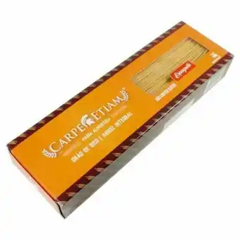 Espaguete carpe etiam zero gluten grão de bico e arroz integral 400g