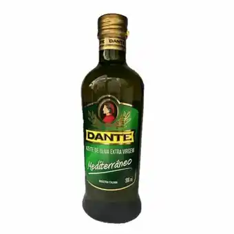 Azeite dante extravirgem mediterraneo vidro 500ml