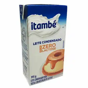 Leite condensado itambe zero lactose 395g