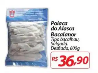 Polaca do Alasca Bacalamor 800g