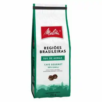 Unicompra Café melitta 250g regiões brasileiras sul de minas oferta