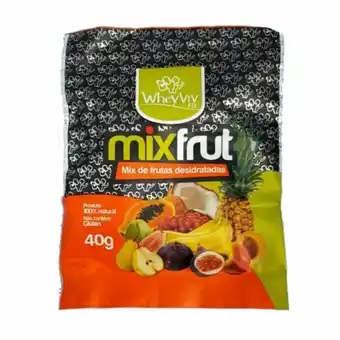 Mix fruit wheyviv frutas desidratadas 40g