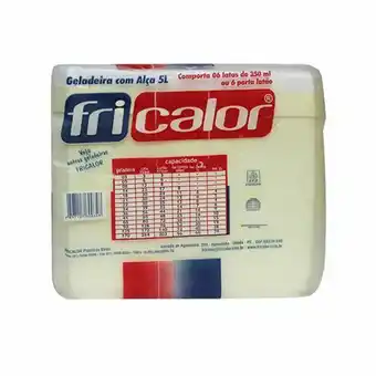 Unicompra Caixa térmica fricalor ccom alça 5litros oferta