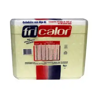 Unicompra Caixa termica fricalor com alca 8l oferta