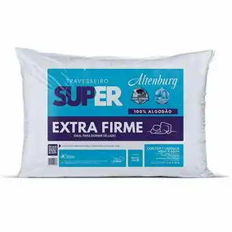 Travesseiro altenburg extra firme 48cm x 68cm
