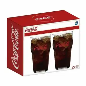 Jogo nadir copo stou coca cola 473ml 2peças