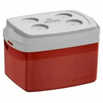 Unicompra Caixa térmica soprano tropical vermelha 12l oferta
