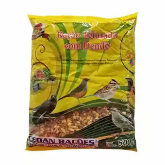 Ração cedan triturada com dende 500g
