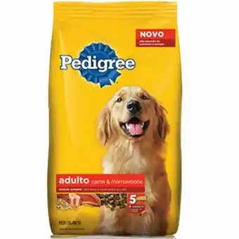Ração pedigree adulto nutrição completa 1kg