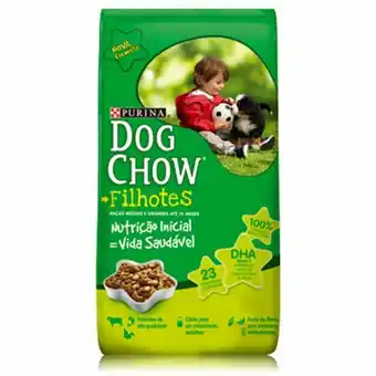 Ração dog chow filhotes raças médias 1kg