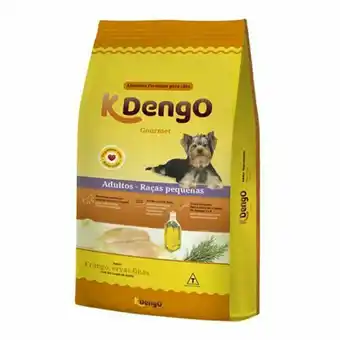 Unicompra Ração kdengo para cão gourme raças pequenas frango e evas finas 1kg oferta