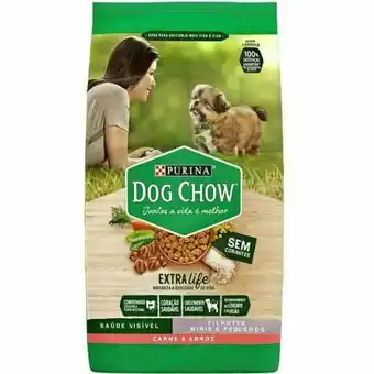 Racao caes dog chow 10,1kg adultos racas pequenas