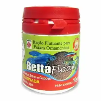 Unicompra Racao para peixes bettafloat 10g oferta