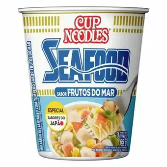 Macarrão instantâneo cup noodles frutos do mar 69g
