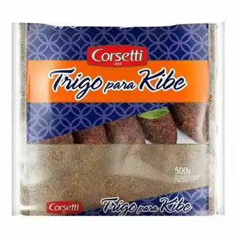 Trigo para kibe corsetti embalagem 500g