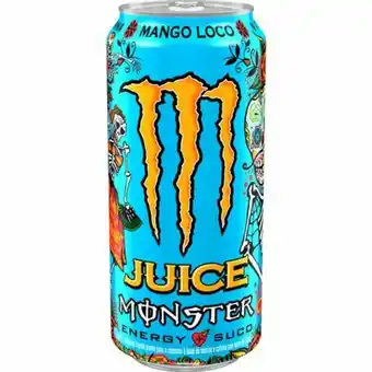 Energético monster mango loco lata 473ml