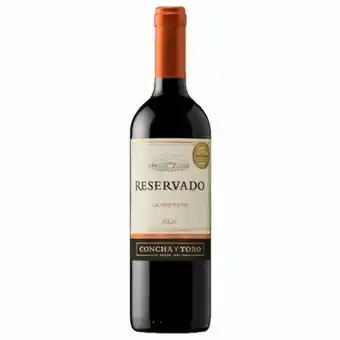 Imec Supermercados Vinho tinto chileno concha y toro carmenere 750ml oferta