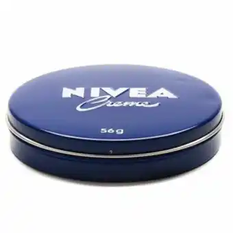 Creme hidratante nivea embalagem 56g