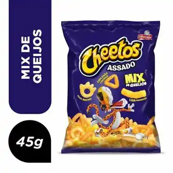 Salgadinho cheetos mix de queijos 45g