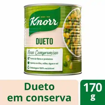 Dueto knorr ervilha e milho 170g