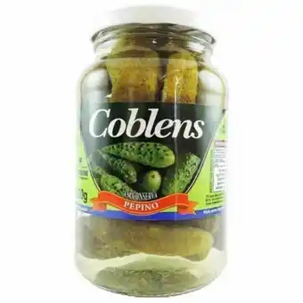 Pepino em conserva coblens vidro 300g