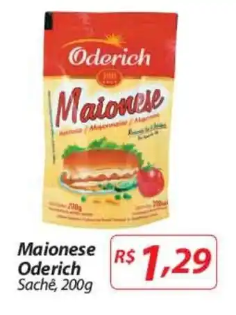 Nacional Maionese Oderich 200g oferta