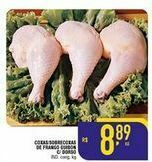 Mercantil Rodrigues Coxa e sobrecoxa de frango oferta
