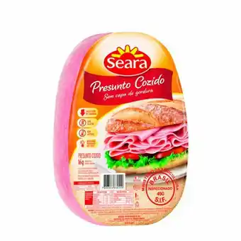 Supermercados Tauste Presunto seara s/ capa pedaço granel oferta