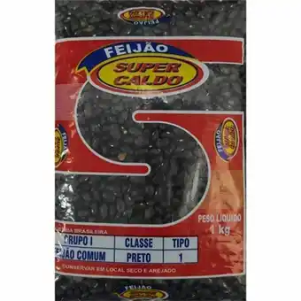 Feijão preto super caldo embalagem 1kg