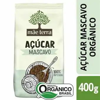 Açúcar mascavo mãe terra orgânico 400g
