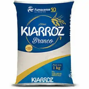 Rede Top Arroz branco kiarroz embalagem 1kg oferta