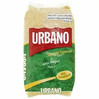 Rede Top Arroz integral urbano tipo 1 pacote 1kg oferta