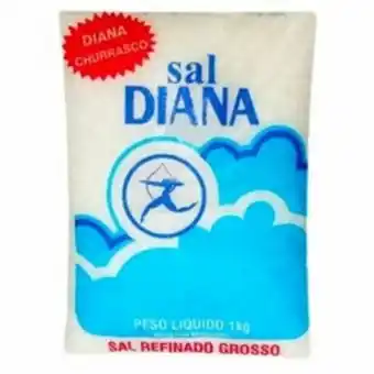 Sal grosso diana pacote 1kg