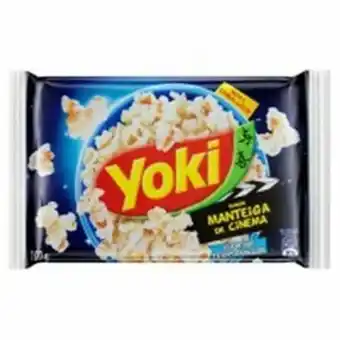 Pipoca de microondas yoki popcorn manteiga de cinema 100g