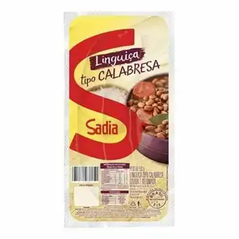 Rede Top Linguiça sadia calabresa pacote 500g oferta