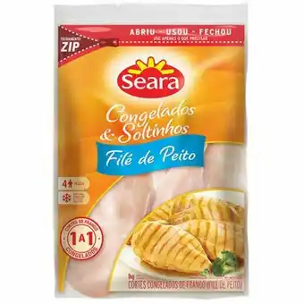 Rede Top Filé do peito frango seara iqf 1kg oferta